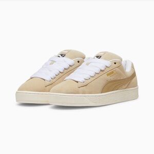 Puma Beige XL Suede Sneakers